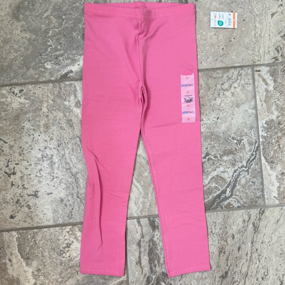 NWT Size 4T Garanimals Pink Leggings